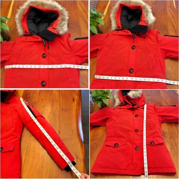 Canada Goose Montebello Parka Heritage Down Parka Winter Coat Outerwear Jacket. - Picture 16 of 16